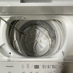74】Panasonic 縦型洗濯機 NA-F50B7 2021年製