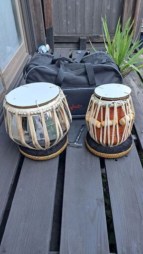 タブラ インドの打楽器 Made in India タブラ インドの打楽器 Made in