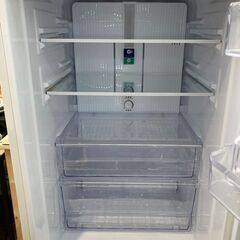 SHARP   2ドア冷凍冷蔵庫 SJ-pD27D-W  271L   良品
