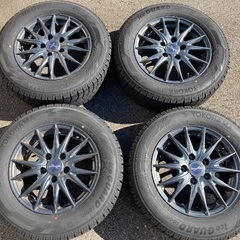 スタッドレスタイヤ＋アルミホイールセット 195/65R15