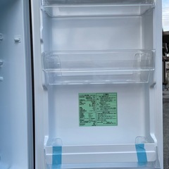REFAGE YRZ-F15LW 2ドア冷蔵庫 156L 右開き ホワイト【DD