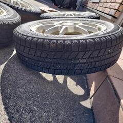 ★スタッドレス4本★VRX★アルミ付★155/65/14★