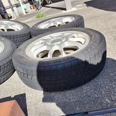 ★スタッドレス4本★VRX★アルミ付★155/65/14★