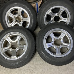 ジムニー175/80R16スタッドレスホイル付き 