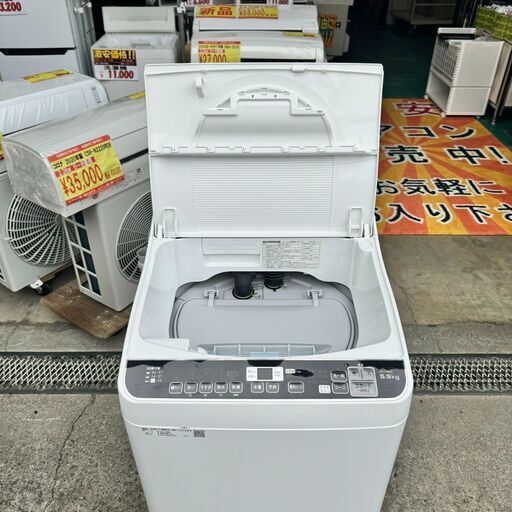 A6290【配達＆取付可能!!】シャープ 全自動洗濯機 2019年製 ES-TX5UC-W A6290【配達＆取付可能!!】シャープ 全自動洗濯機 2019年製 ES-TX5UC-