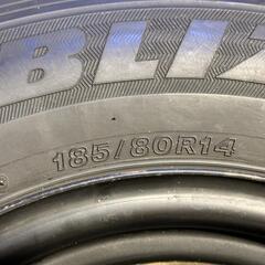 【ブリジストンBLIZZAK】タイヤ＆ホイール4本セット