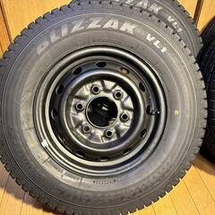 【ブリジストンBLIZZAK】タイヤ＆ホイール4本セット