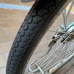 【タイヤチューブとカギ新品】 ブリヂストン カルク アルミフレーム 26インチ