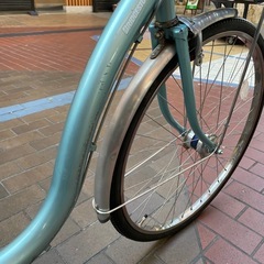 【タイヤチューブとカギ新品】 ブリヂストン カルク アルミフレーム 26インチ