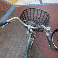 【タイヤチューブとカギ新品】 ブリヂストン カルク アルミフレーム 26インチ