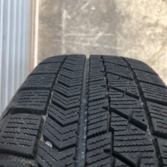 No.102スタッドレス165/60/15 4H PCD100 アルミ付4本セット