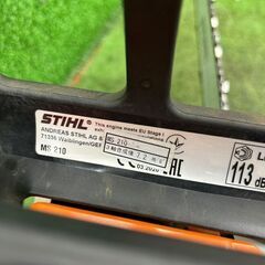 スチール MS210 エンジンチェーンソー【野田愛宕店】【店頭取引限定】【中古】IT2BLS2AARF6