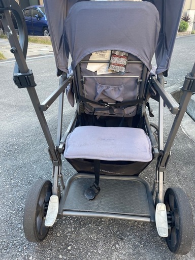 joovy 2人乗りベビーカー ブルー joovy カブース 二人乗りベビーカー