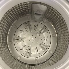 【リサイクルショップ　ピカソ　小松原】★分解洗浄済み★2021年製 ハイアール Haier 洗濯4.5kg 送風簡易乾燥 全自動洗濯機 Joy Series ホワイト JW-C45D-W★8602★