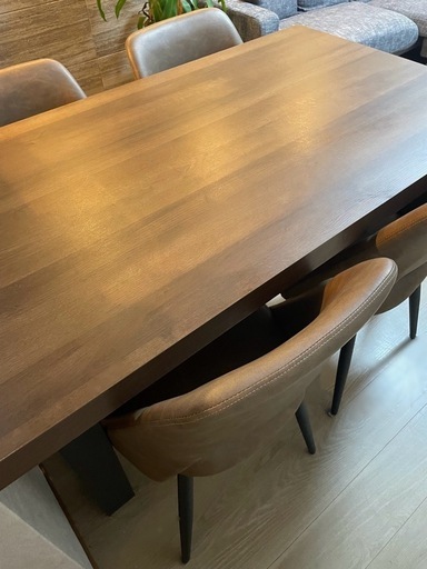 unico SUKシリーズ ダイニングテーブルとベンチのセット unico SUK