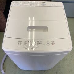 【リサイクルショップ　ピカソ　小松原】★分解洗浄済み★ 2022年製 MUJI 無印良品 5kg 電気洗濯機 MJ‐W50A★4509★