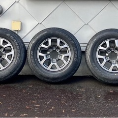 ジムニーシエラ　純正アルミホイール＆タイヤ