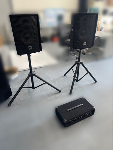 クラシックプロ PAスピーカー アンプ セット PA10/4 (すま) 丹波口の 