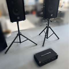 値下げClassic Pro PAスピーカー アンプ セット PA10/4