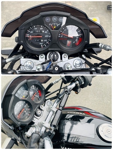 YAMAHA ヤマハ YX125 機関良好 タイヤ前後バリ山 自賠責保険は、令和8年
