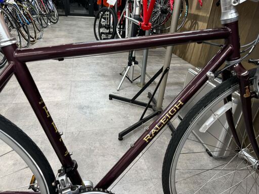 ラレー　Raleigh RFT パープルブラウン ラレー Raleigh RFT パープルブラウン ラレー Raleigh RFT パープル