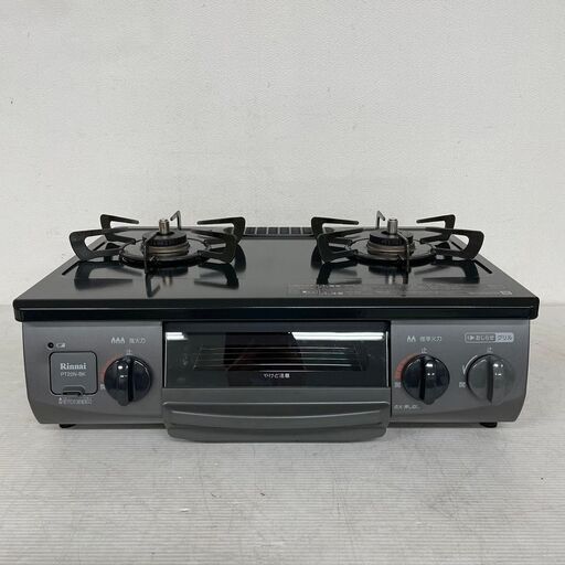 【Rinnai】 リンナイ ガステーブル ガスコンロ PT-20N-BKL LPガス用 2021年 キッチン用品 Y0455