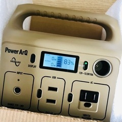 美品　SmartTap ポータブル電源 PowerArQ アウトドア　防災グッズ
