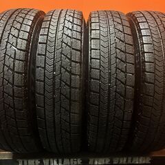 【BS BLIZZAK VRX 145/80R13】スタッドレス【BS BALMINUM 13インチ 4J4HPCD100+45】20年製 タント ムーヴ ワゴンR N-BOX等　(KTE150)