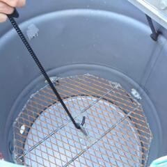 ドラム缶200l 焼却炉　配達設置します。
