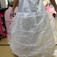 ピンクのプリンセスパーティードレス