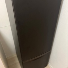 パナソニック冷蔵庫168L、アイリスオーヤマ5kg洗濯機、パイプ棚3点セット