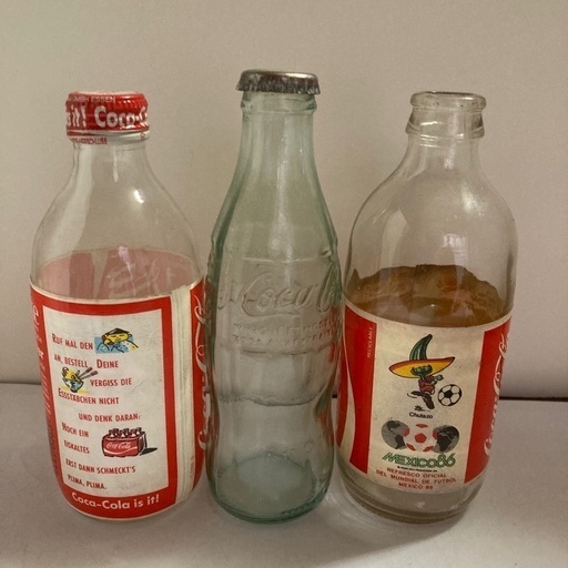 コーラ瓶　3本