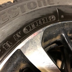 ホンダ純正アルミ　155/65R14  スタッドレス