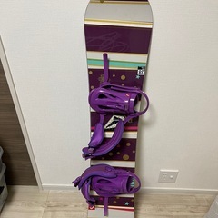 ⭐︎美品⭐︎スノボ4点セット　レディース　ウェア　ボード　ビンディング　ブーツ