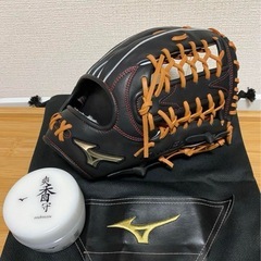 グローバルエリート 軟式用 Hselection SIGNA AXI 外野手用