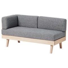 希少稀な 11月末まで】IKEA ハルヴダン 2人掛けソファ ソファセット