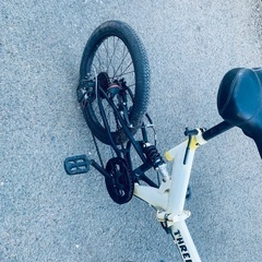 No 9 折りたたみ自転車　20インチ自転車　6 段ギア付き