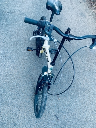 B545 折り畳み自転車☆BULLDOG☆20インチ☆変速無し