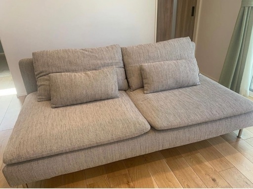 IKEA SÖDERHAMN ソーデルハムン 3人掛けソファ送料込直接引取OK