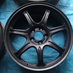 A-TECH アルミホイール 17インチ 7j ＋48 100 5穴 ブロンズ～ブラックに色替え ４本セット FINAL SPEED 86 プリウス