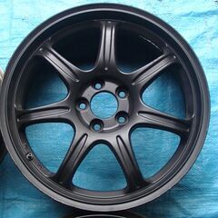 A-TECH アルミホイール 17インチ 7j ＋48 100 5穴 ブロンズ～ブラックに色替え ４本セット FINAL SPEED 86 プリウス