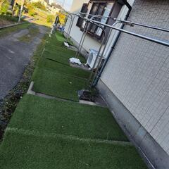 引取り限定！人口芝90cm×180cm サイズ10枚+端数