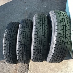 スタッドレス　WM02 155/65R14 鉄ホイール付き　タイヤのみも可