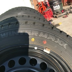 スタッドレス　WM02 155/65R14 鉄ホイール付き　タイヤのみも可