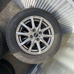 175/65R14スタッドレスセットPCD100 4穴バリ山フィットデミオノート