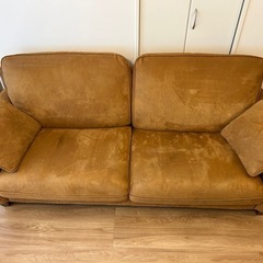 関家具　コロンバス　3人掛けソファ　