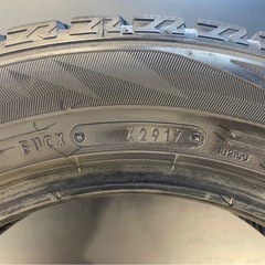 【組換料金コミ】2017年製 165/65R14 ダンロップ　ウィンターマックスWM02　★４本セット　タイヤまにあS22 077