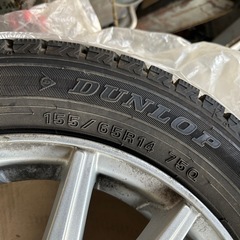 お取引き中　スタッドレスタイヤ　155 65 r14