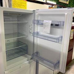 BIG 2ドア冷蔵庫 230L マクスゼン JR230HM01WH 2023年 中古商品 店頭決済
