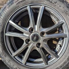 タイヤ＆ホイール4本セット 155/65R14 TOYOタイヤGARIT studless 